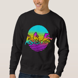 Sudadera Trucos de sol retro trucos de maniobra de scooter