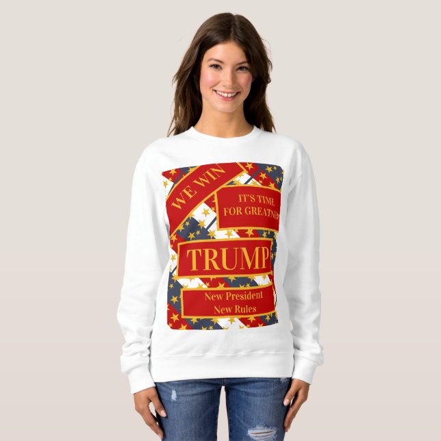 SUDADERA TRUMP 2024 (Anverso completo)