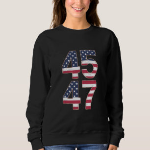 Sudadera Trump 2024 45 45 Vintage