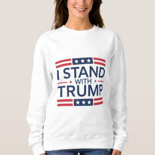 Sudadera Trump 2024 Me apoyo en Trump Apoyo al Presidente 