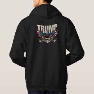 Sudadera Trump 2024 Presidente 45 y 47 Bandera Americana Tr