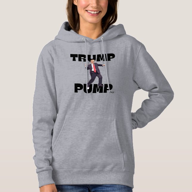 Sudadera "Trump, baile de Trump, marioneta" (Anverso)