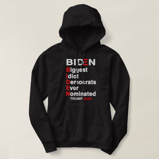 Sudadera Trump es el candidato más grande de los demócratas (Diseño del anverso)
