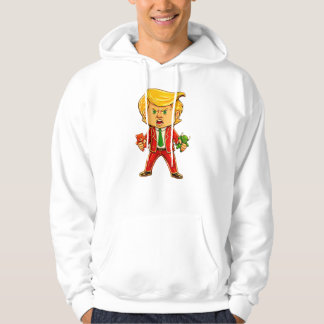 Sudadera Trump Feliz Divertido Trump Toro Oso Chibi Meme