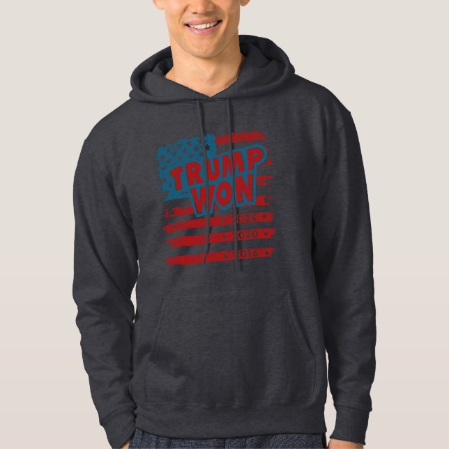 Sudadera Trump ganó 2024 (Anverso)