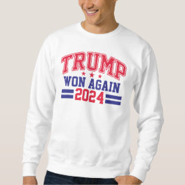 Sudadera Trump ganó de nuevo 2024