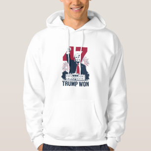 Sudadera Trump Ganó De Nuevo Elección 2024 Presidente 47º