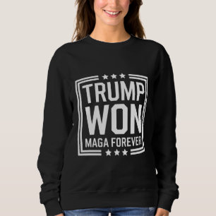 Sudadera Trump ganó la 47ª Elección Presidencial de EE. UU.