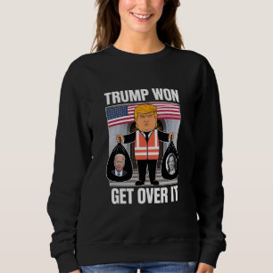 Sudadera Trump Ganó Supéralo Maga Ganó Elección 2024 