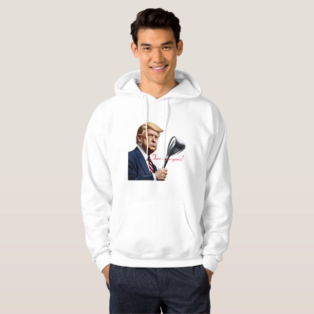 Sudadera Trump: ¡Más años de grandeza! (Anverso completo)