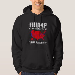 Sudadera Trump mejor cobertura que 5G ¿Puedes escucharnos a