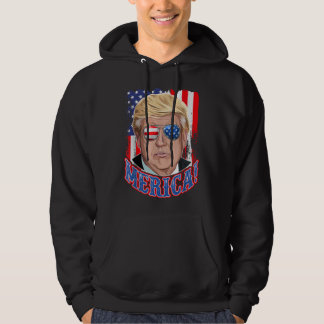 Sudadera Trump Merica 4 de julio Bandera Americana Murica '