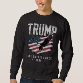 Sudadera Trump Recuperar América 2024 Elección Vintage