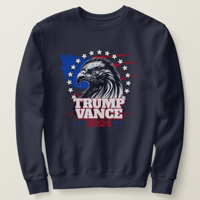 SUDADERA TRUMP VANCE 2024 (Anverso del diseño)