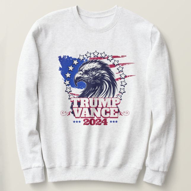 SUDADERA TRUMP VANCE 2024 (Anverso del diseño)