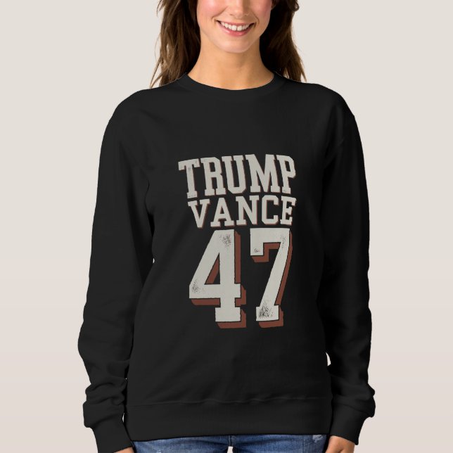 Sudadera Trump Vance Presidente Vintage Trump Gana (Anverso)