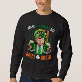 Sudadera Trump vuelve a hacer grande el día de San Patricio