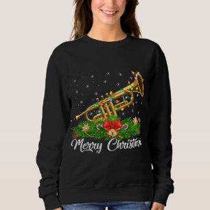 Sudadera Trumpet Music Lover coincide con Santa Hat Trumpet
