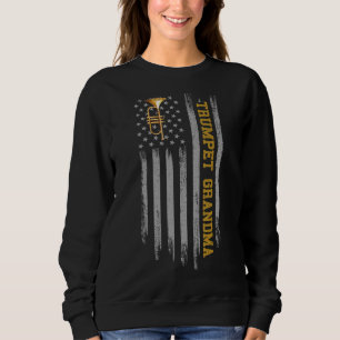 Sudadera Trumpet Trumpeter, la abuela de la bandera de los 