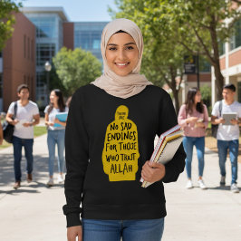 Sudadera Trust Allah black