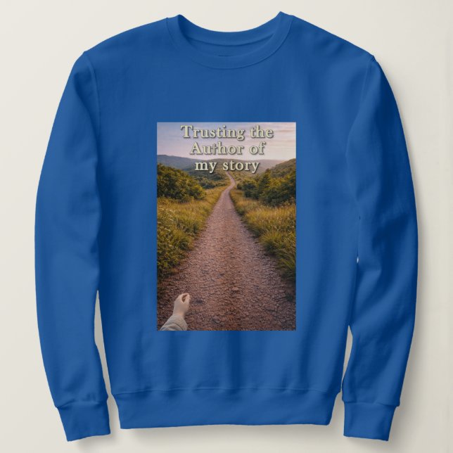 Sudadera Trusting the Author (Anverso del diseño)