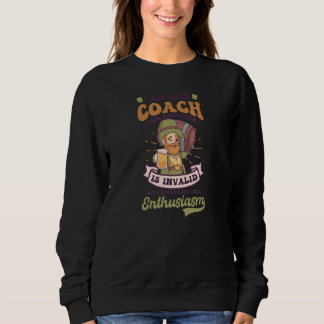 Sudadera Tu Argumento Es Diseñador Inválido del Entrenador