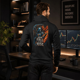 Sudadera Tu Caída Es Mi Ascenso Motivación para Trading