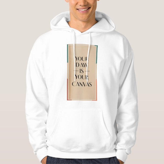 Sudadera Tu DAW es tu lienzo (Anverso)