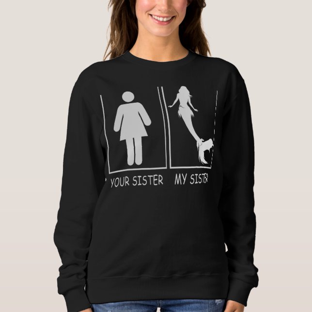 Sudadera Tu Hermana Mi Hermana Tee Cute Rivalid Sirvienta P (Anverso)