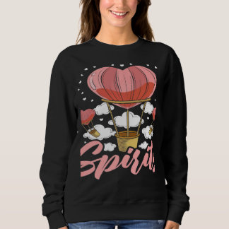Sudadera Tú levantas mis espíritus Aeronaut Globero Globo A
