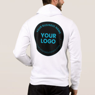 Sudadera Tu Logo Nombre de Negocio y Sitio Web Editables