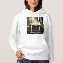 Sudadera Tu palabra es una liviana capucha de mujer cristia
