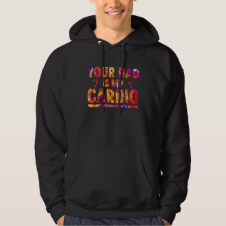 Sudadera Tu Papá Es Mi Cardio El Arcoiris Que Dice Sarc