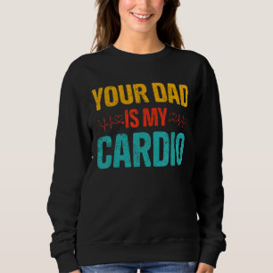 Sudadera Tu Papá Es Mi Ropa De Parejas Cardio Románticas Pa
