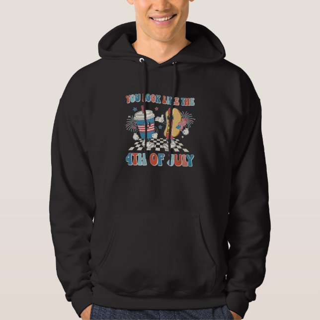 Sudadera Tú Pareces Que El 4 De Julio Me Hace Querer Un Per (Anverso)