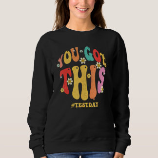 Sudadera Tú Puedes Esto Rockea el Día del Examen Niños Niña