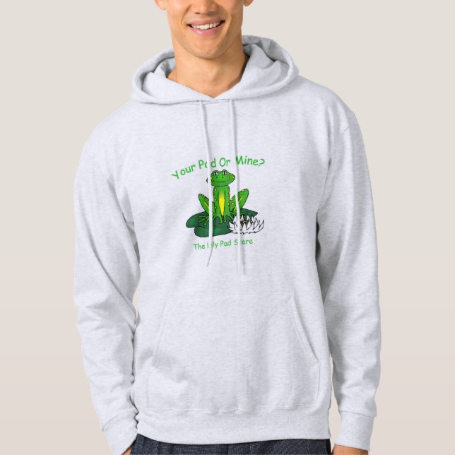 Sudadera Tu Rincón o el Mío - Gris Claro de Hombre  (Anverso)