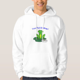 Sudadera Tu Rincón o el Mío - Hombres Blanco