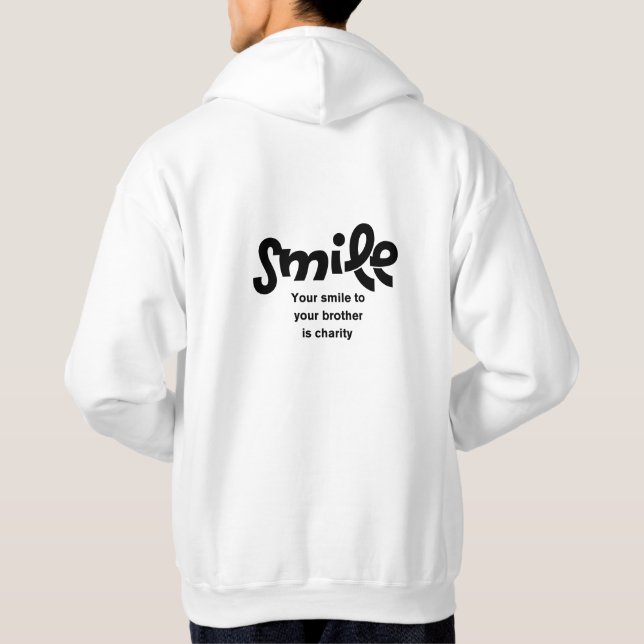 Sudadera Tu sonrisa  b (Reverso)