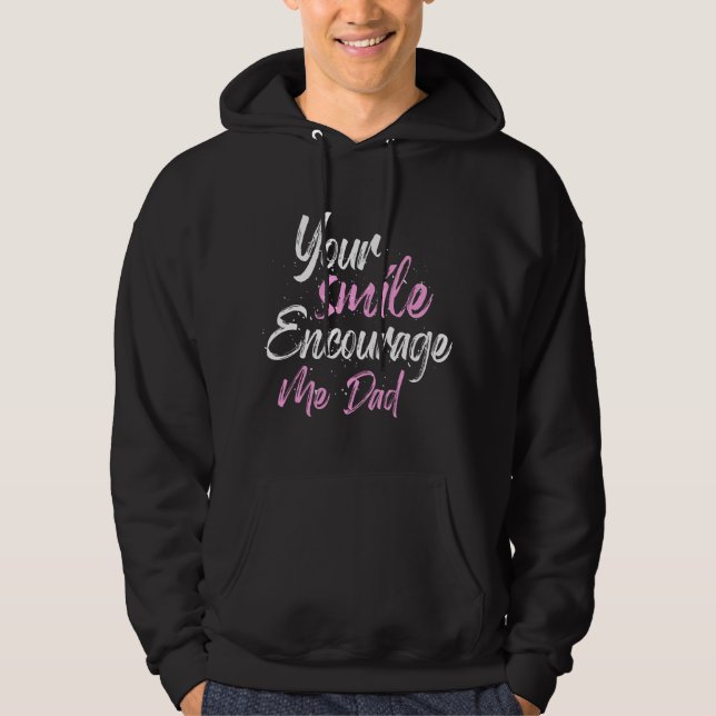 Sudadera Tu sonrisa me anima Papá (Anverso)