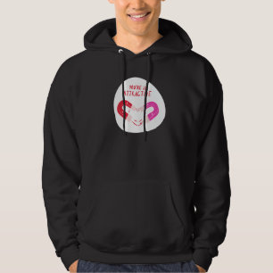 Sudadera Tu Tan Atractivo Corazón De Magnet Valentines Para