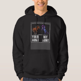 Sudadera Tu Tía Caballo Mi Tía Unicornio Sobrina Sobrino
