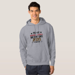 Sudadera Tú + Yo Nuestra Historia de Amor Personalizada