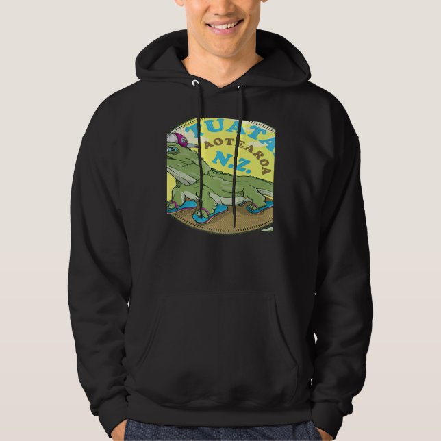Sudadera Tuatara New Zealand (Anverso)