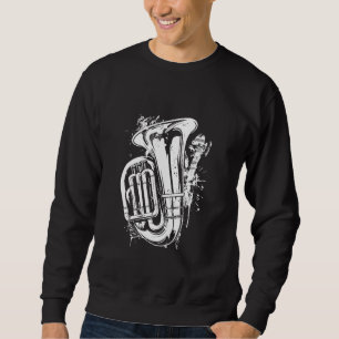 Sudadera Tuba Graffiti Brass Player
