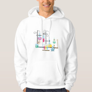 Sudadera Tubo de ensayo Laboratorio de Química Ciencia Dive