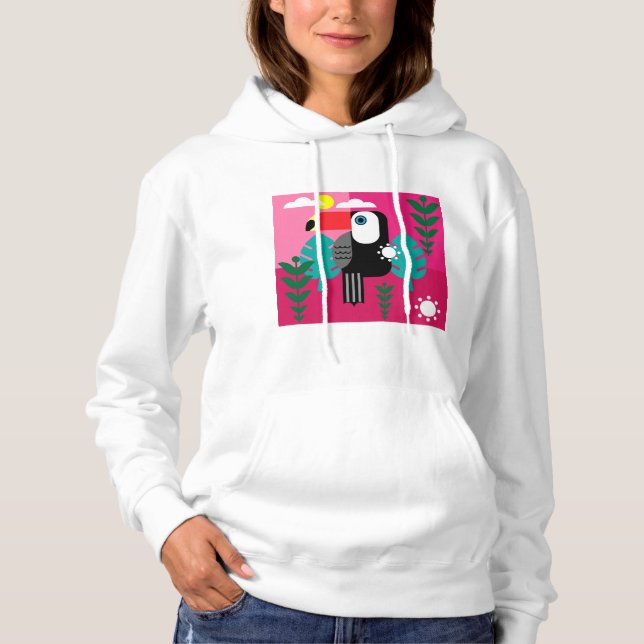 Sudadera Tucán Ave Tropical (Anverso)