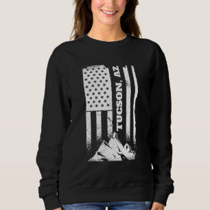 Sudadera Tucson Az Arizona Estados Unidos angustiado Patrió