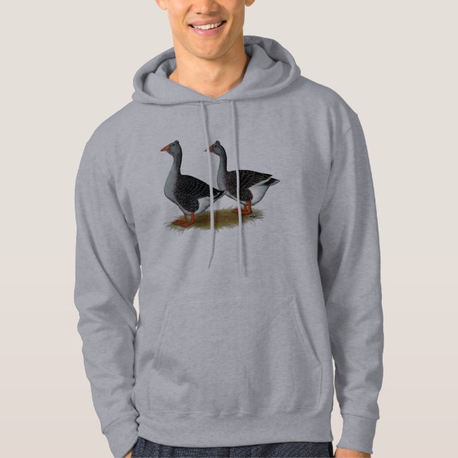 Sudadera Tufted Toulouse Geese (Anverso)
