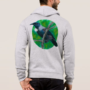 Sudadera Tui de Nueva Zelanda - Pintura en acrílico